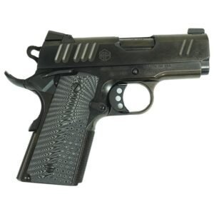 Alpha Foxtrot AF1911 70 Series Handgun .45 ACP 7rd Magazine 3.25" Barrel Black Novak Sights Polished DLC Finish