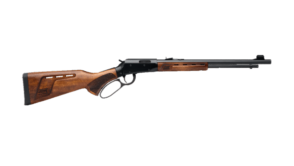 SAVAGE REVEL DLX 22 LR LEVER RIFLE 18"T.B. SATIN WALNUT STK
