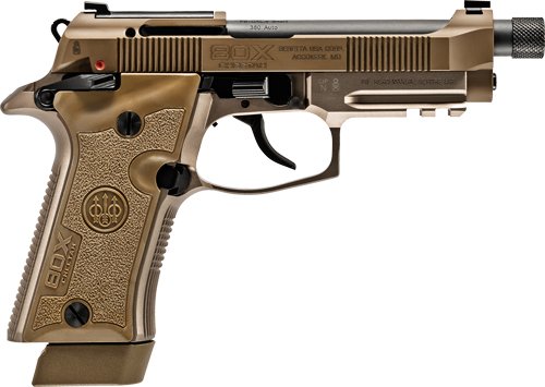 BERETTA 80X CHEETAH 380 ACP - 4.4" 10RD DESERT THREADED