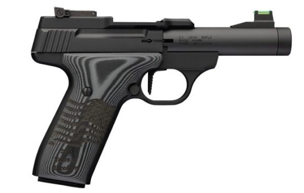 BUCK MARK 22LR 4IN BARREL 10RD BLACK TB OR G10 GRIP 250Yr AMERICAS IND 051611490