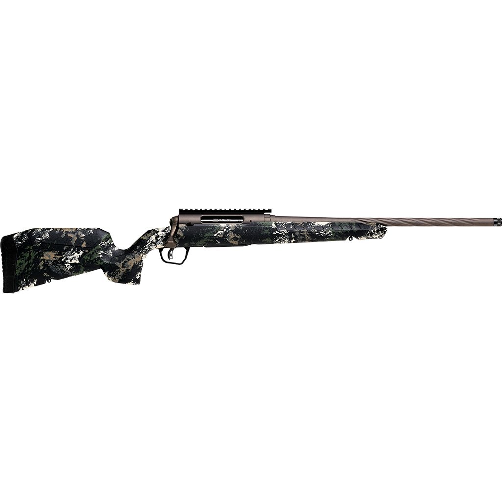 Savage Axis 2 Pro Forest SP Compact Rifle 7mm-08 Rem 20 in Blk/Grn/Tan Sponge RH - Image 2