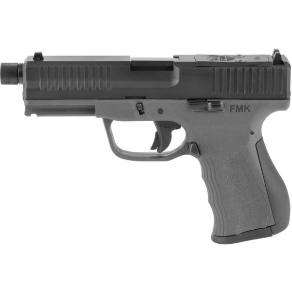 FMK G3 Threaded Barrel Pistol 9mm 4.5 in. Dark Grey w/ Glock Comp Sights 14 rd.