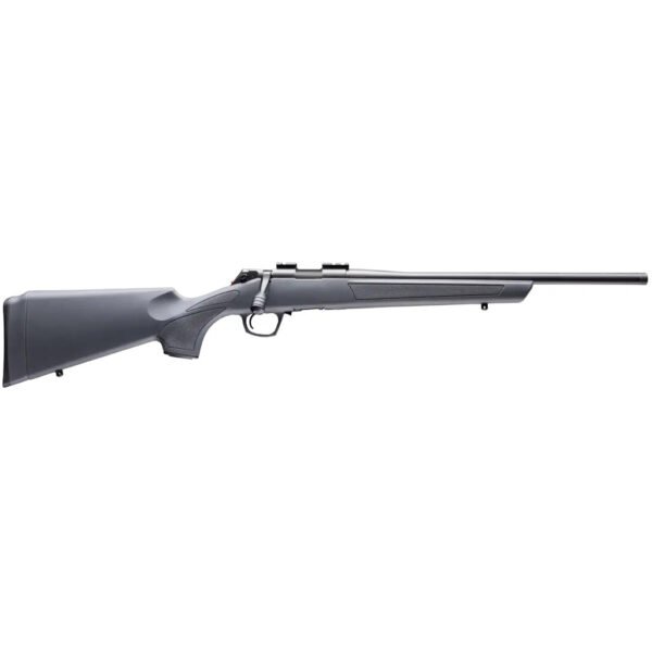 CVA Cascade Rimfire Rifle 22 LR 18 in. Stealth Grey/Blued w/Rail 10 rd.
