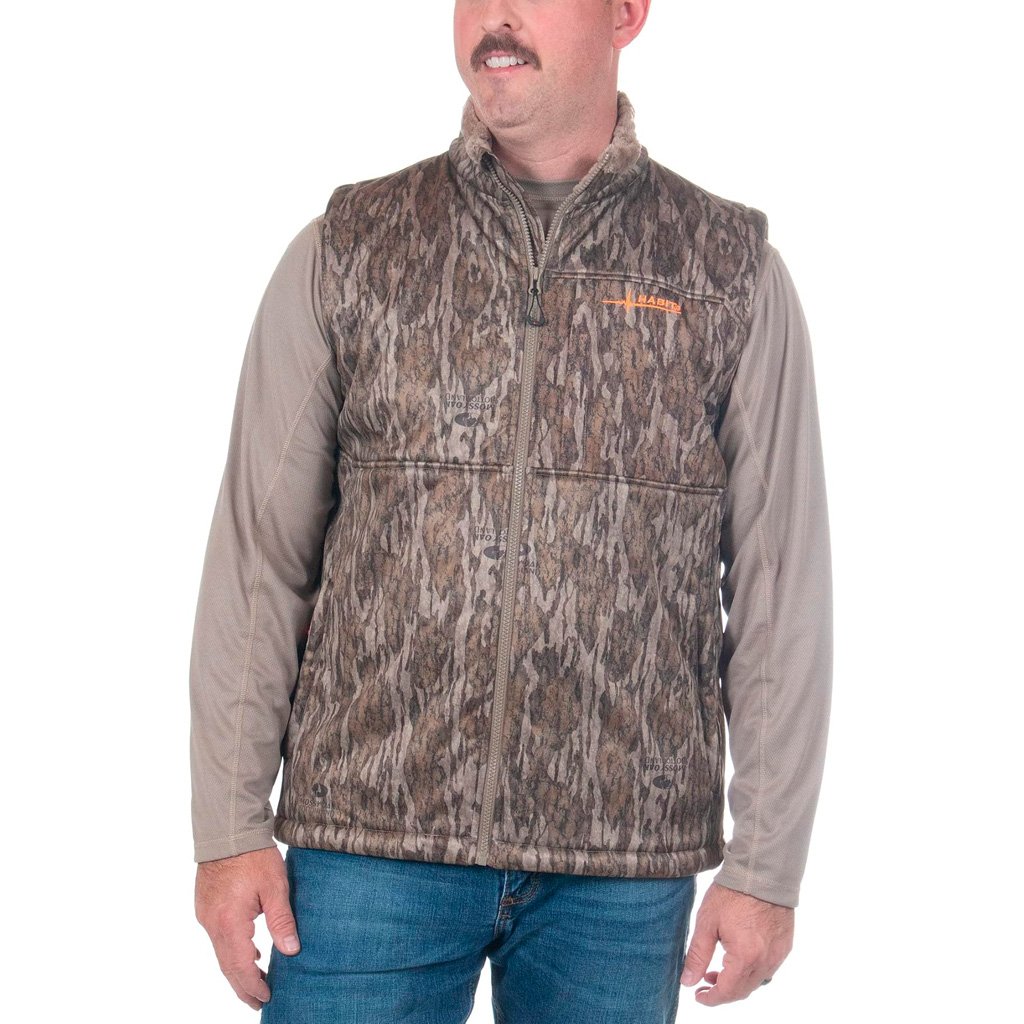 Habit Men's Early Dawn Sherpa Shell Vest 4XL-Mossy Oak New Bottomland - Image 2