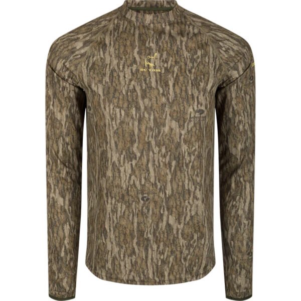 Drake Ol' Tom Mens Early Bird LS Performance Crew MO Bottomland 2XLarge