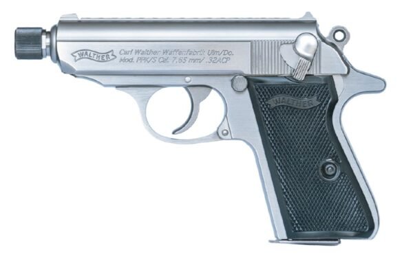 WALTHER PPK/S SD STAINLESS .32 ACP 4796044