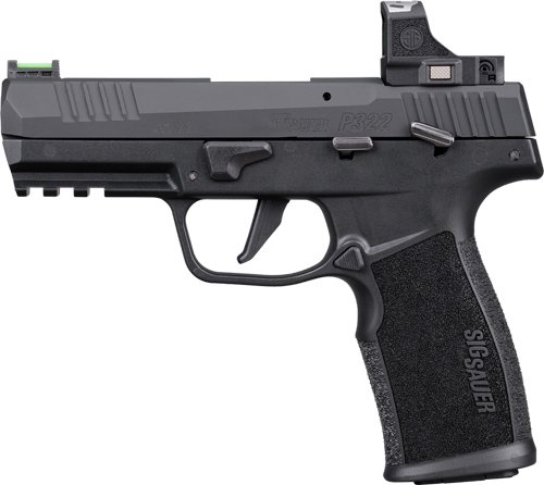 SIG P322 22LR 4" ROMEO-RS - COMPACT (2)20RD POLYMER/BLACK