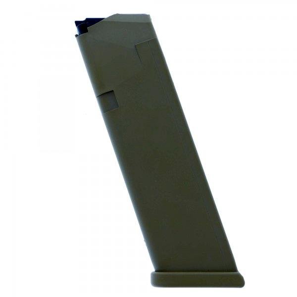 Glock Gen5 Factory Handgun Magazine G19 G26 9mm Luger OD Green 15/rd (Pkg)