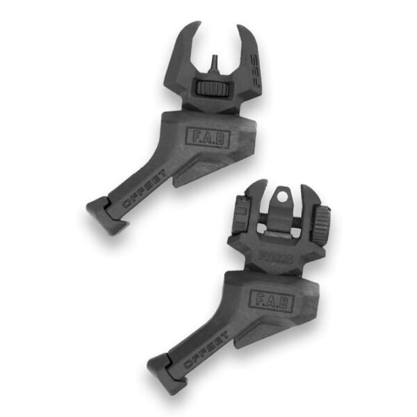 FAB Defense FRBS Offset Rifle Sights Kit Black LH