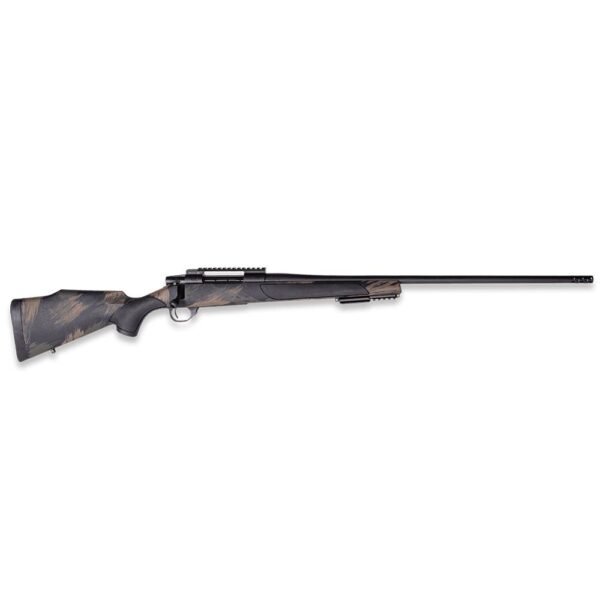 Weatherby Vanguard Black Hills Rifle .30-06 Sprg 5rd Magazine 22" 1/2x28 Threaded Barrel with 2" Muzzle Brake Black with Green and Tan