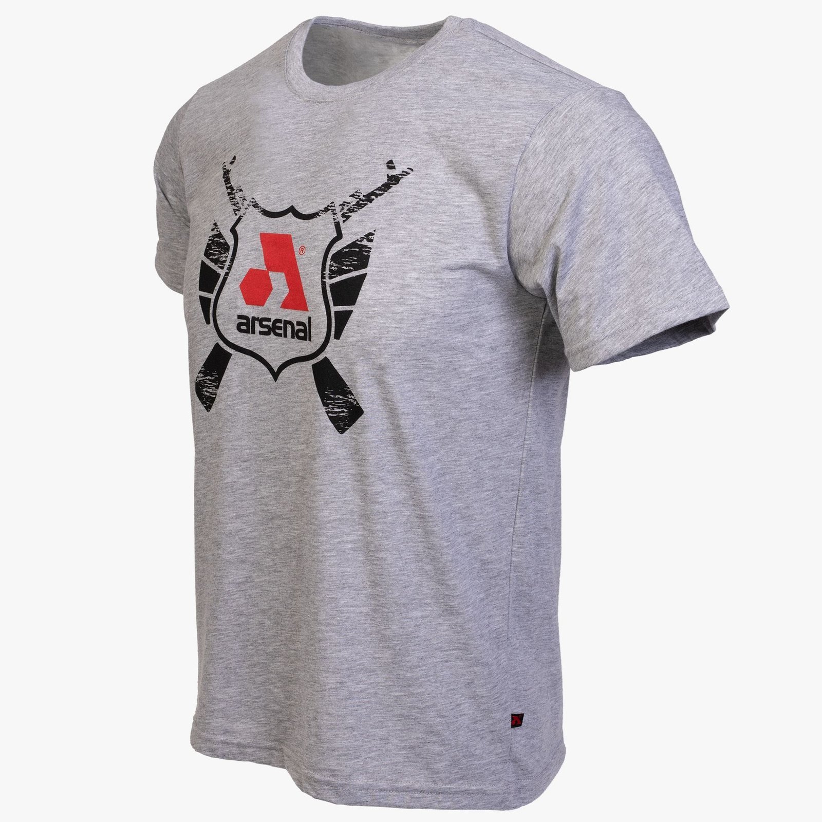 Arsenal MediumGray Cotton Relaxed Fit Classic T-Shirt - Image 2