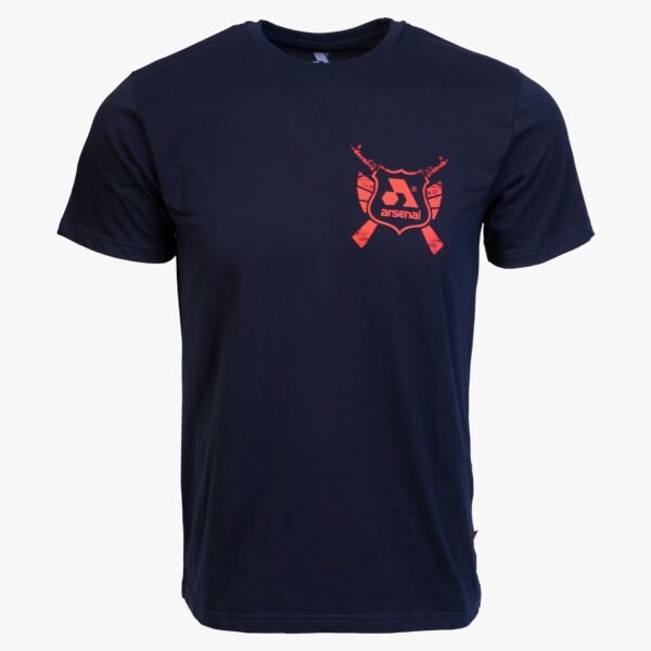 Arsenal Large Blue Cotton Relaxed Fit Classic T-Shirt