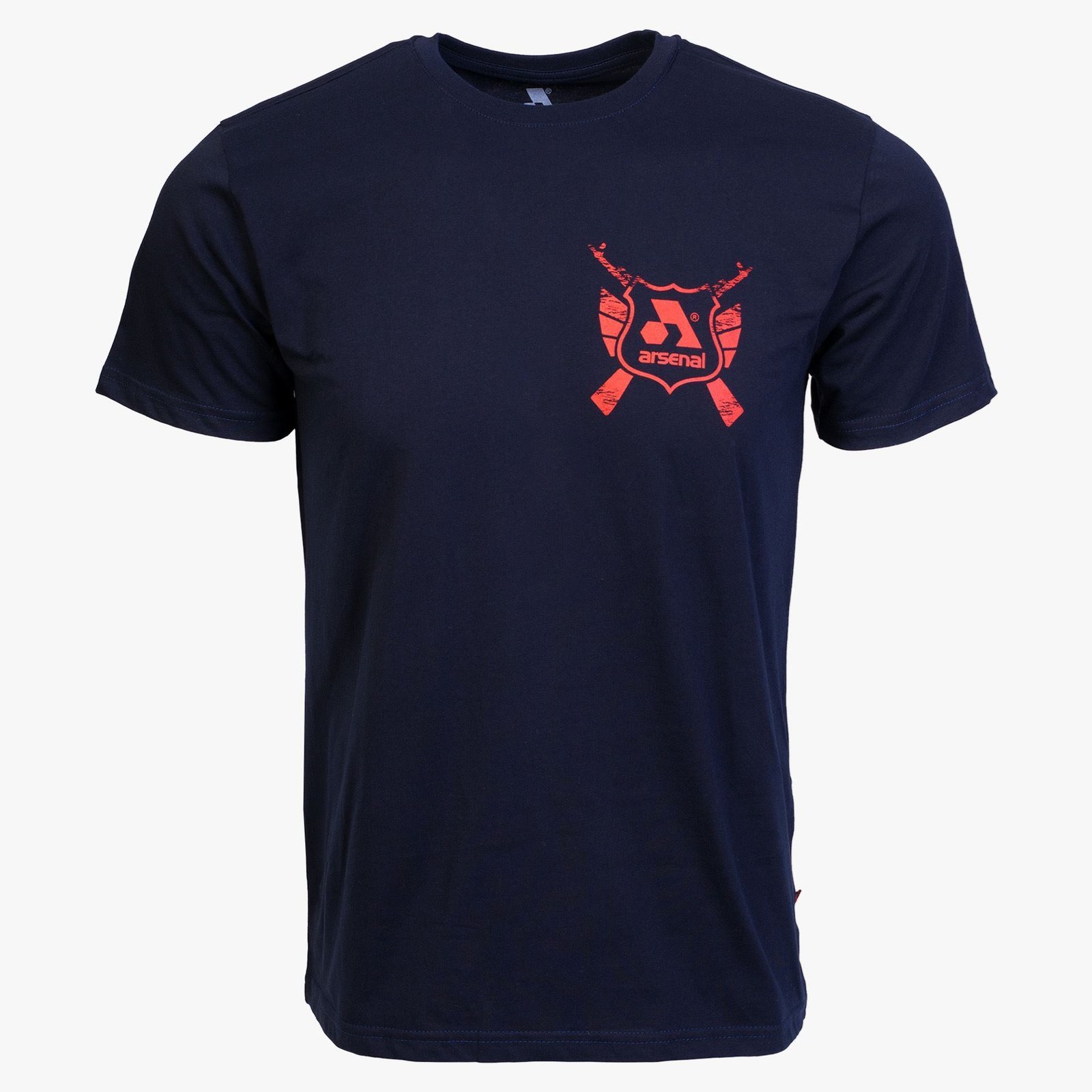 Arsenal Medium Blue Cotton Relaxed Fit Classic T-Shirt