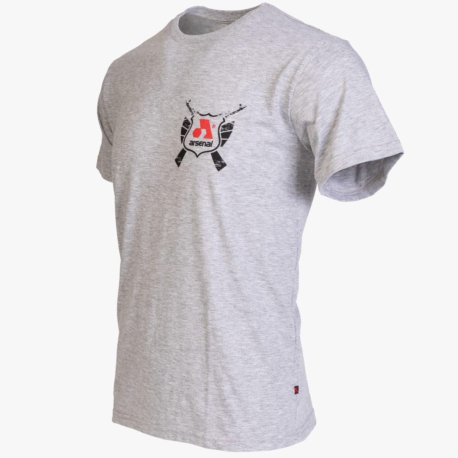 Arsenal Medium Gray Cotton Relaxed Fit Classic T-Shirt - Image 2