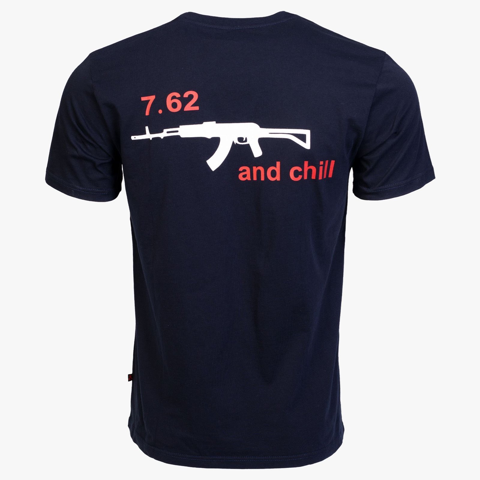Arsenal Medium Blue Cotton Relaxed Fit Logo T-Shirt - Image 3