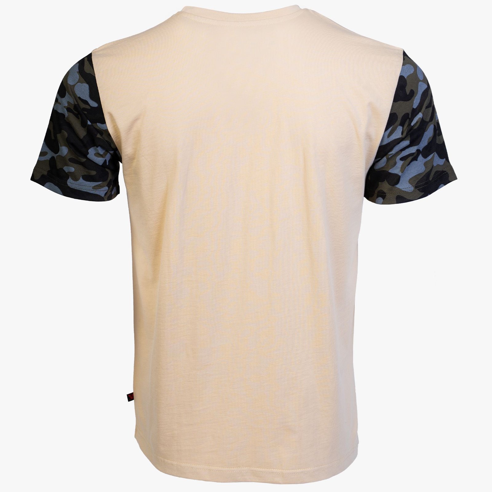 Arsenal Medium Beige / Camo Cotton Expedition T-Shirt - Image 3