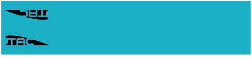 TAC VANES STANDARD ARROW WRAP - 4.675" TURQUOISE 13 PACK