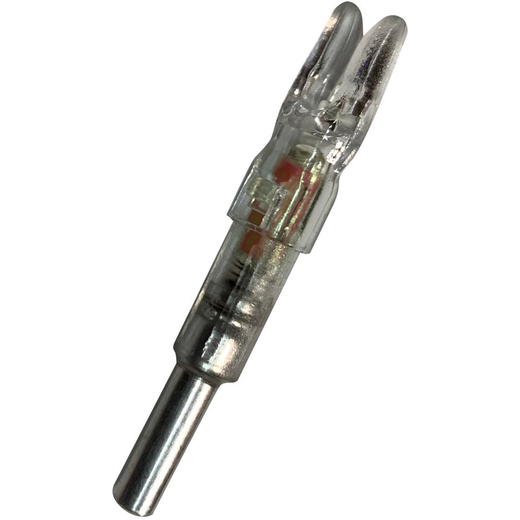 Flex Fletch LIT Lighted Arrow Nocks .166 Red 3 pk. - Image 2