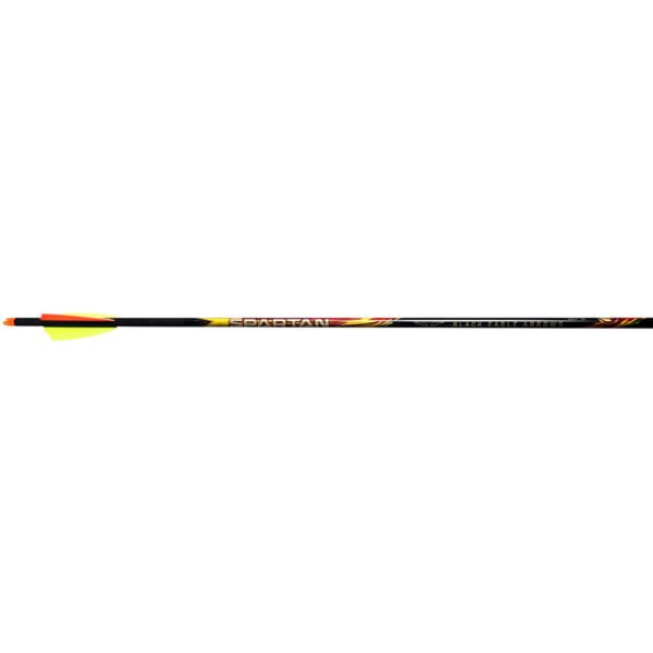 Black Eagle Spartan Arrows .001 300 2.5 in. Shield Cut 6 pk.