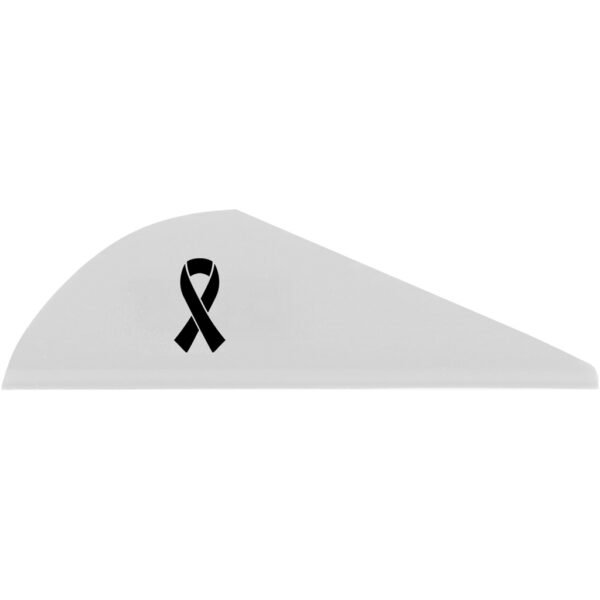 Bohning Blazer Vanes Awareness White 36 pk.