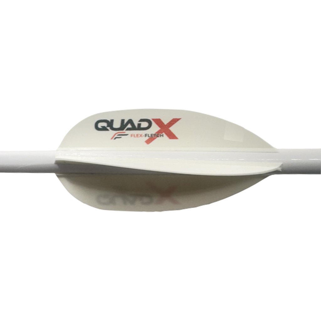 Flex Fletch Quad X Vanes White 50 pk. - Image 2