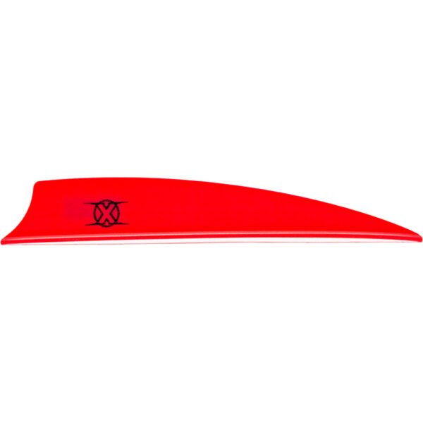 Bohning X Vanes Shield Cut 3 in. Hot Pink 36 pk.