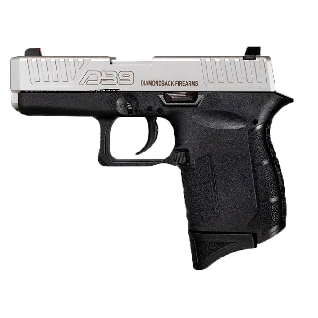 Diamondback DB9 Gen IV Pistol 9mm 3.1 in. Nickel Boron 6 rd.