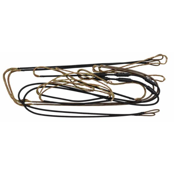 GAS Ghost XV String and Cable Set Camo w/ Black Serving Revolt XL
