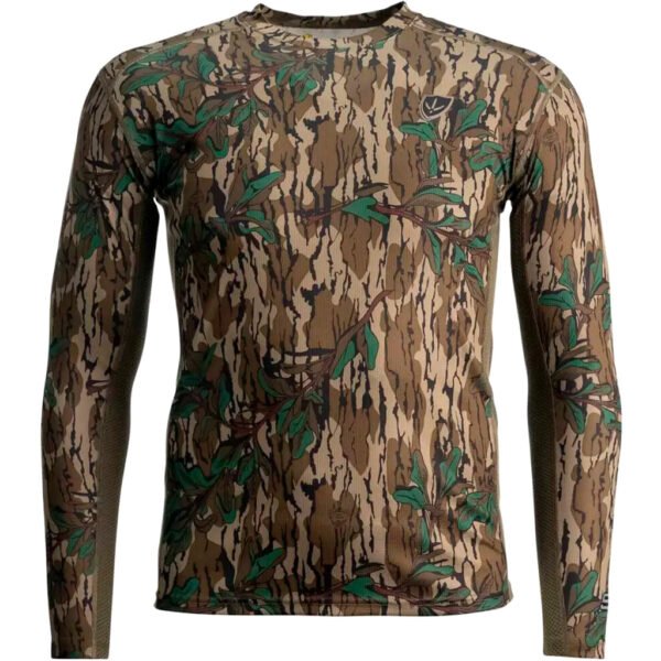 Blocker Finisher Turkey LS Performance Tee MO Greenleaf  Small