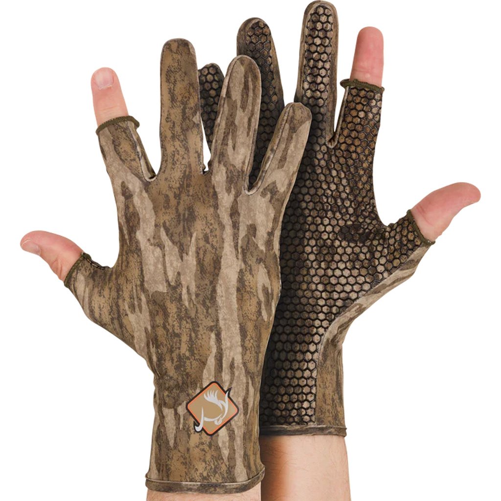 Drake Ol' Tom Performance Stretch Turkey Gloves MO Bottomland LG-XL - Image 2