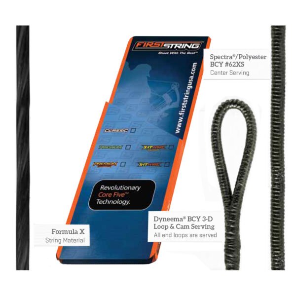 FirstString Classic String Set Black Mathews Switchback XT