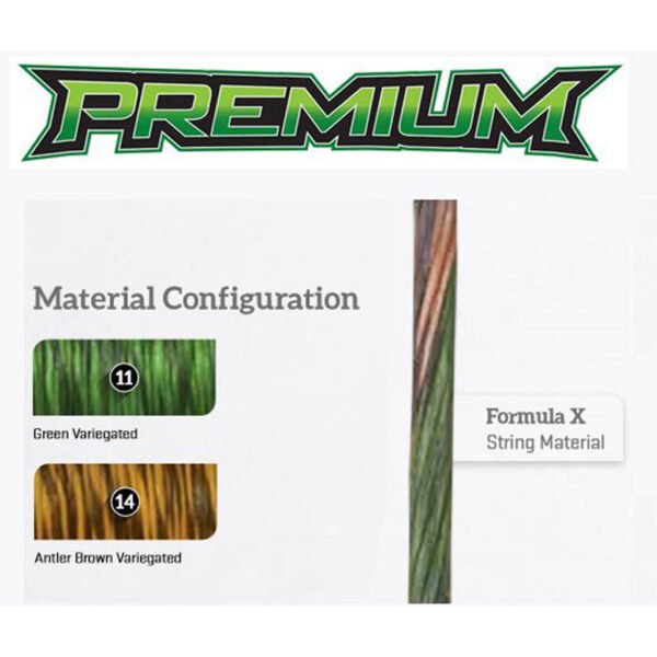 FirstString Premium String Set Green/Brown Hoyt RX-3 Ultra #2