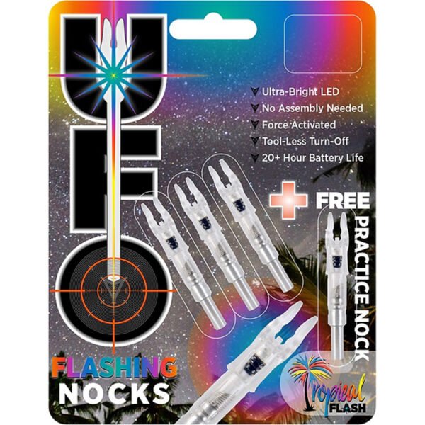 30-06 UFO Lighted Nock Tropical Flash .300 3+1 BP Crossbow Moon