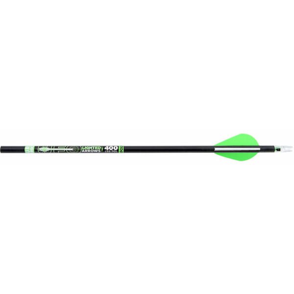 30-06 UFO Lighted Carbon Arrow  Green 30 in. 500 3 pk.