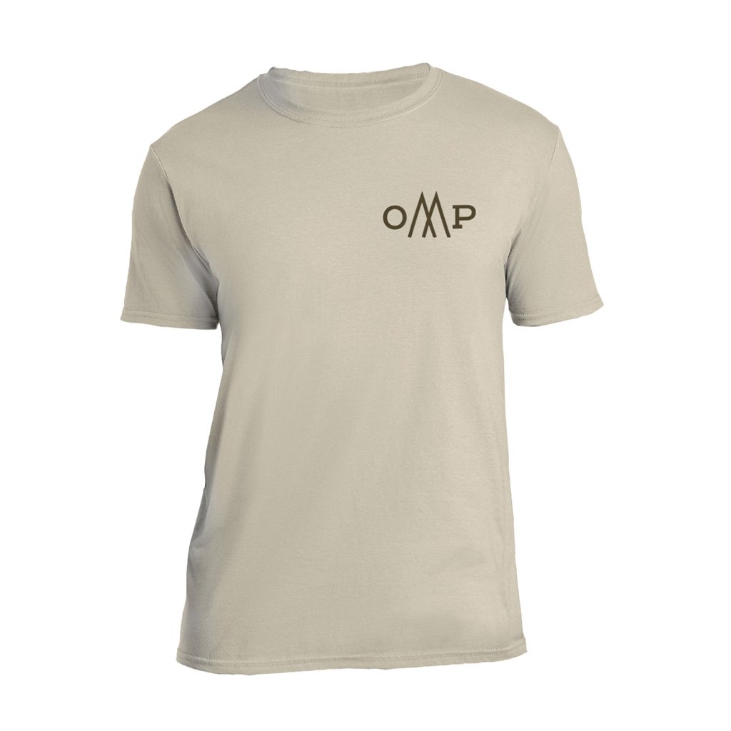 October Mountain Tradition Tee Sand Medium - Image 2