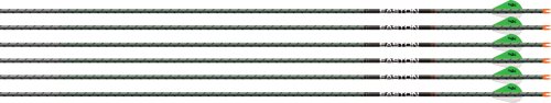 EASTON ARROW 5MM FMJ MAX 400 - 2" BLAZER HALF-OUT 6PK