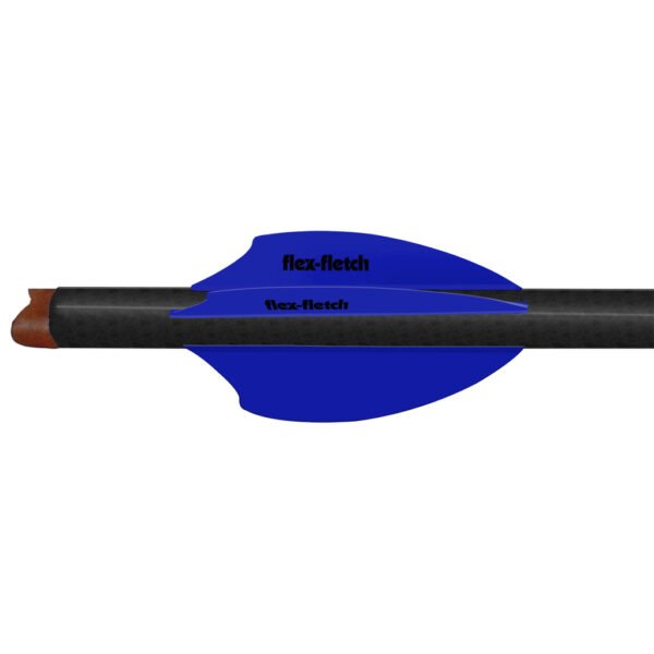 Flex Fletch SK2 Vanes Blue 2 in. 100 pk.