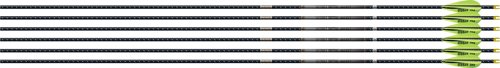 EASTON 4MM EMJ MATCH GRADE 400 - 6-PACK W/ 3" AAE HYBRID VANES