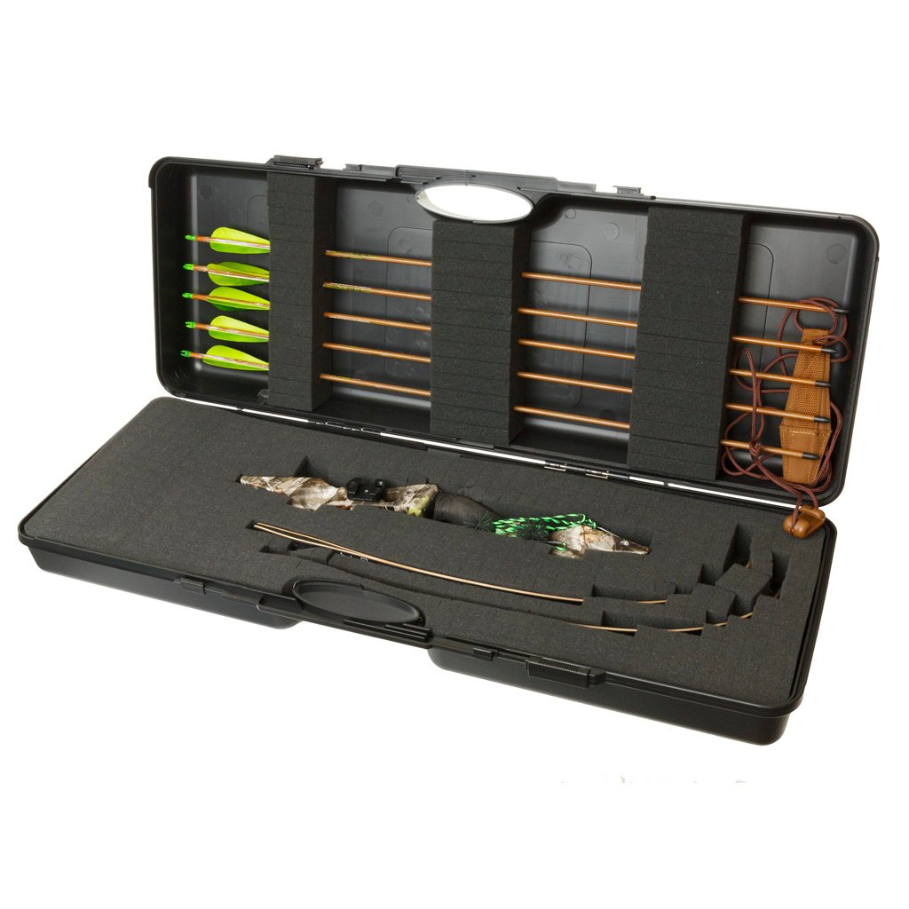 October Mountain Take-Down Recurve Hard Bow Case Black 33 in. - Image 3