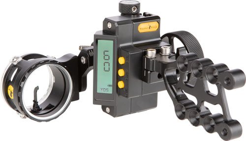 TROPHY RIDGE BOW SIGHT DIGITAL - REACT 1-PIN .019 RH BLACK