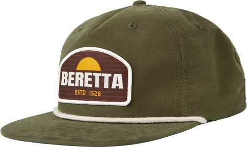 BERETTA CAP SUNSET ROPE - TRUCKER DARK GREEN