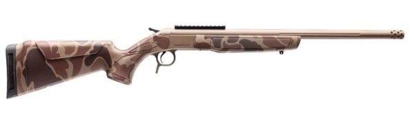 CVA SCOUT TD 6.5CM 22" - FDE/CAMO SYNTHETIC