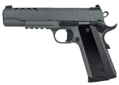 TISAS 1911 NIGHTSTALKER 9MM - 5" BBL 2-9RD GREY CERAKOTE
