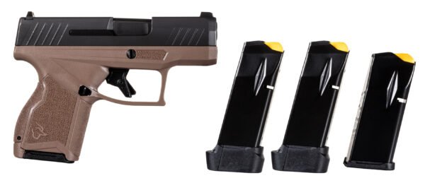 TAURUS GX4 9MM BLK/BRN 3" 13+1 4 MAGS