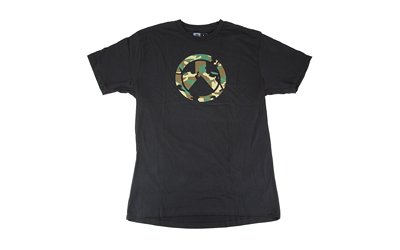 MAGPUL WOODLND CAM ICON TSHRT BLK L