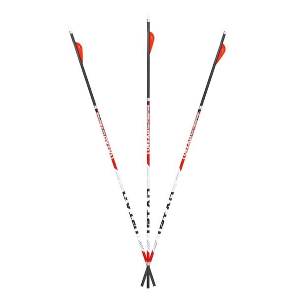Carbon Express Maxima Triad XSD 400 Hunting Arrows - 6/pk Fletched