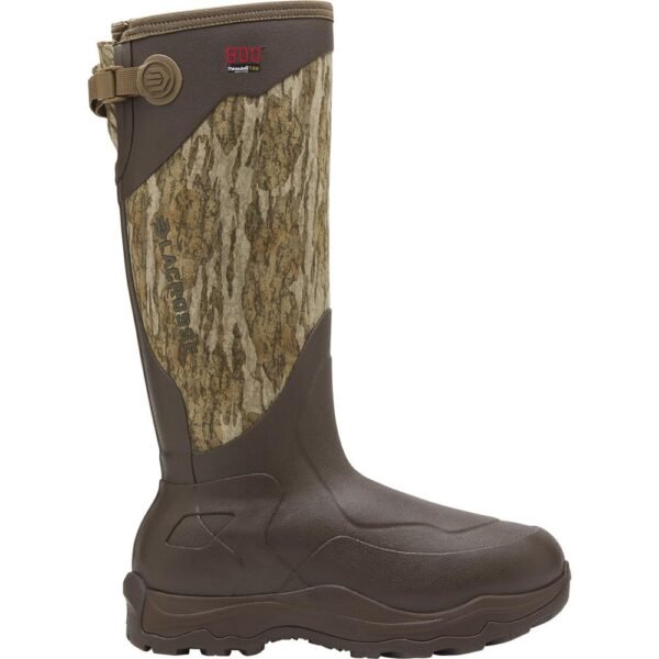LaCrosse Alpha Agility 17" Boots 800G Insulated Mossy Oak Bottomland Size 13