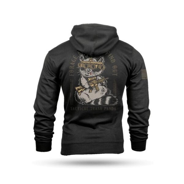 Nine Line Tactical Trash Panda Hooded Sweatshirt Black XL
