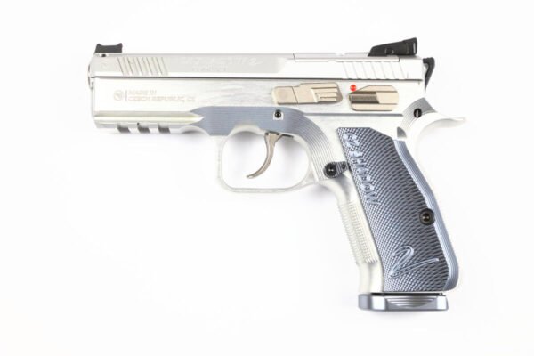 CZ SHADOW II COMPACT INDUSTRIAL SERIES 9MM PISTOL SILVER 4" 2-15RD MAGS