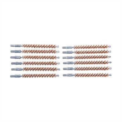 STANDARD LINE BRONZE RIFLE BRUSH 6MM-25 CALIBER 12 PACK